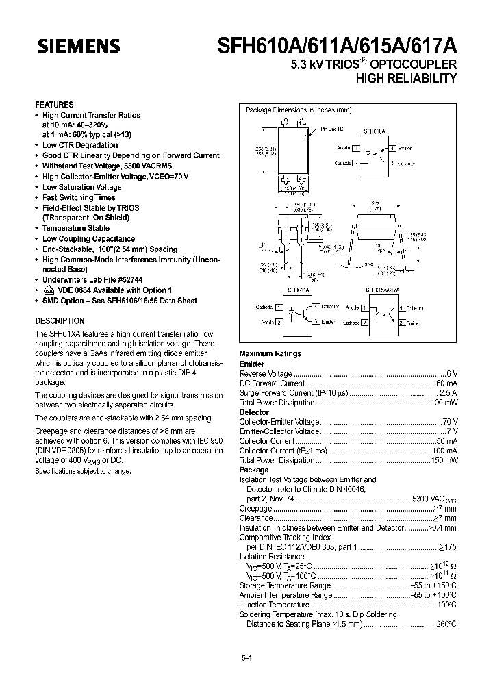SFH617A_313158.PDF Datasheet