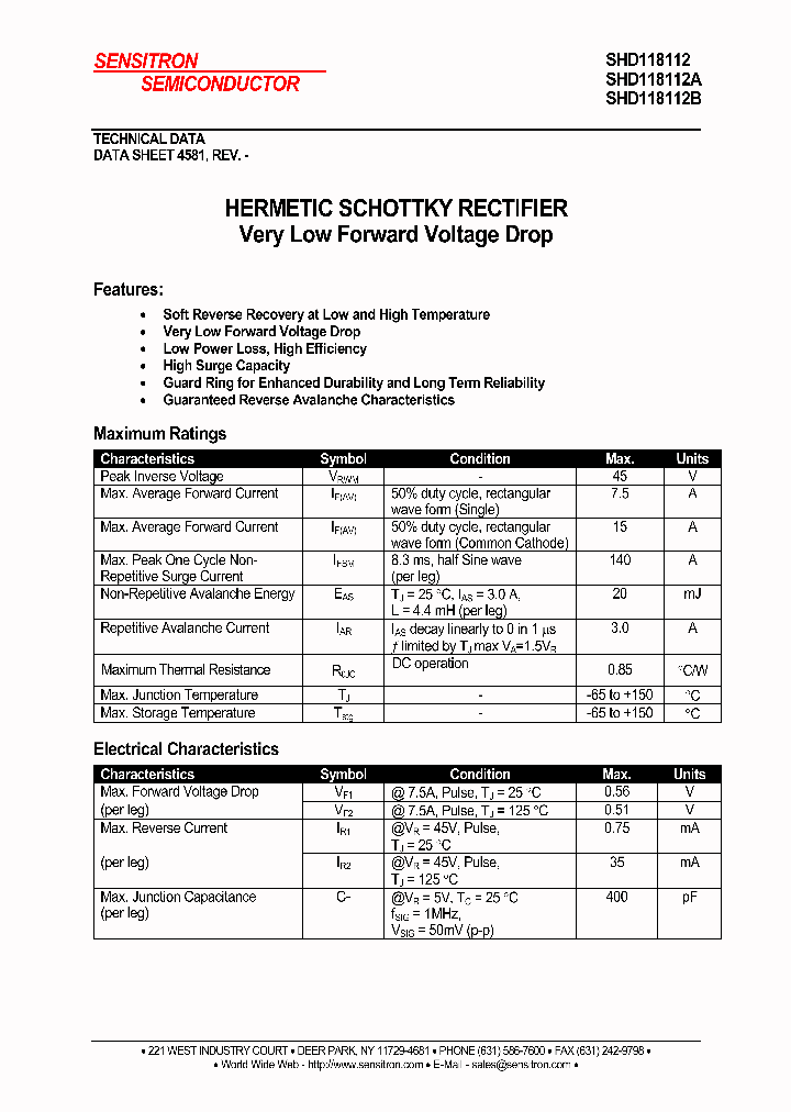 SHD118112_635381.PDF Datasheet