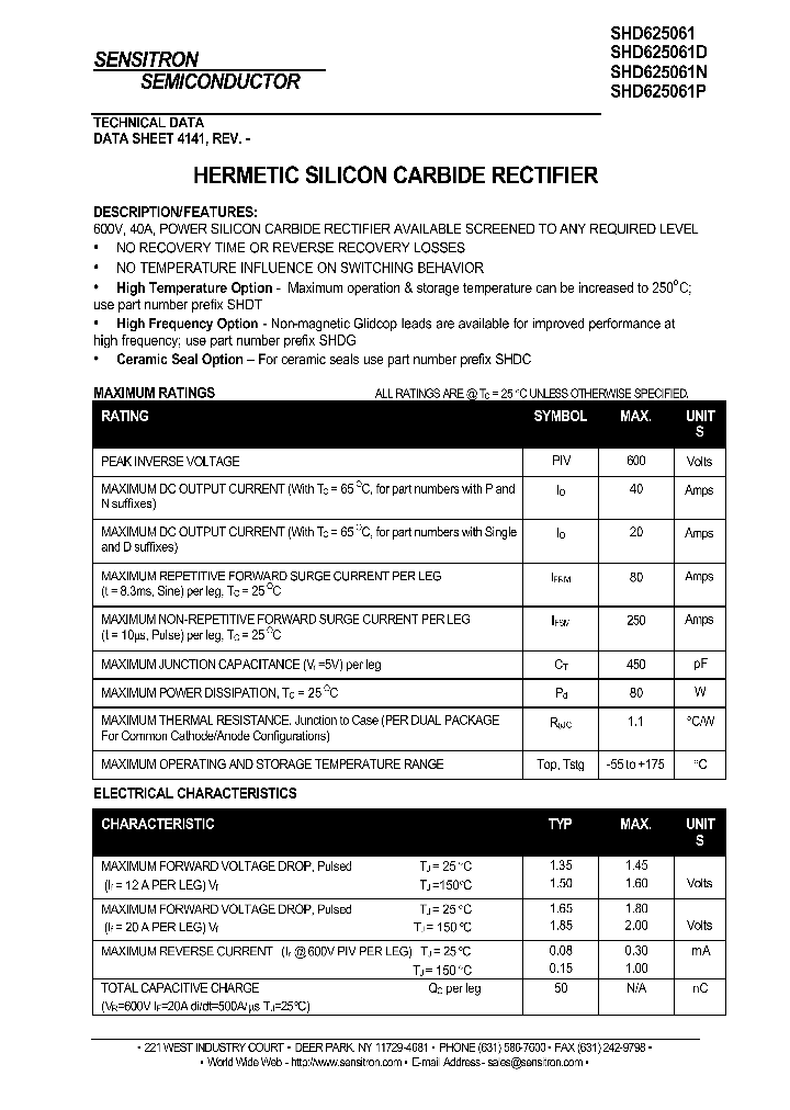 SHD625061_637032.PDF Datasheet