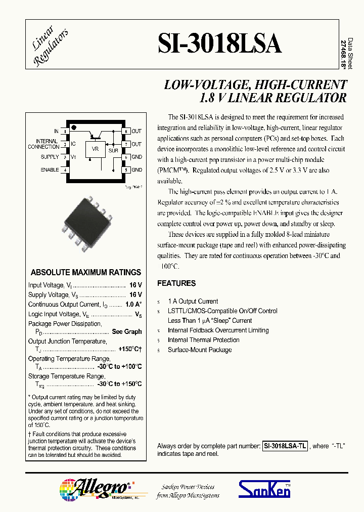 SI-3025LSA-TL_754830.PDF Datasheet