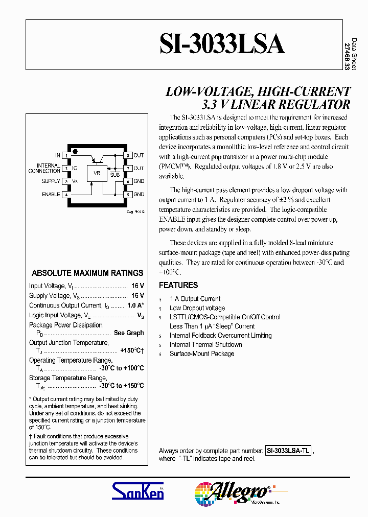 SI3033LSA_601744.PDF Datasheet