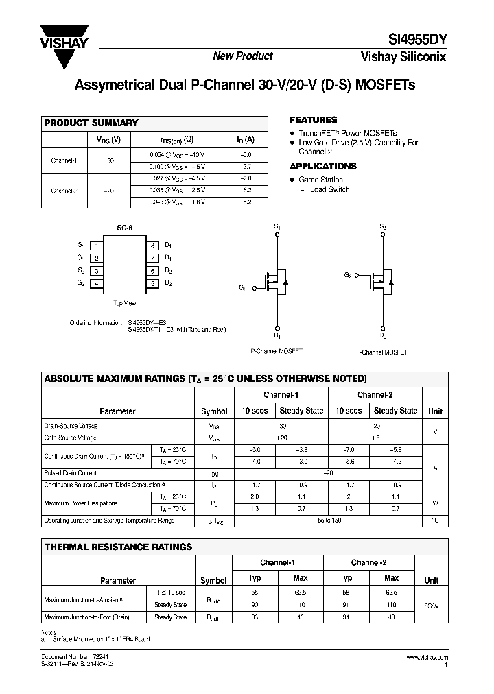 SI4955DY_605960.PDF Datasheet