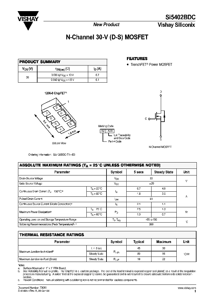 SI5402BDC_663178.PDF Datasheet