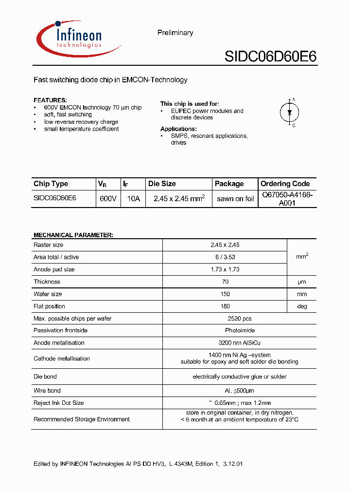 SIDC06D60E6_658644.PDF Datasheet