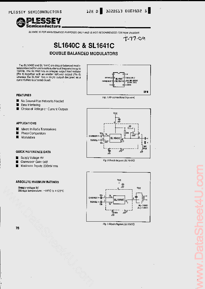 SL1640C_779927.PDF Datasheet