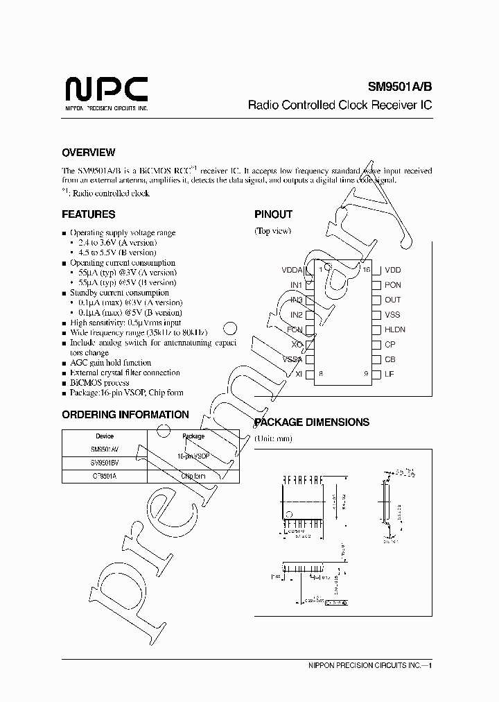 SM9501A_621986.PDF Datasheet