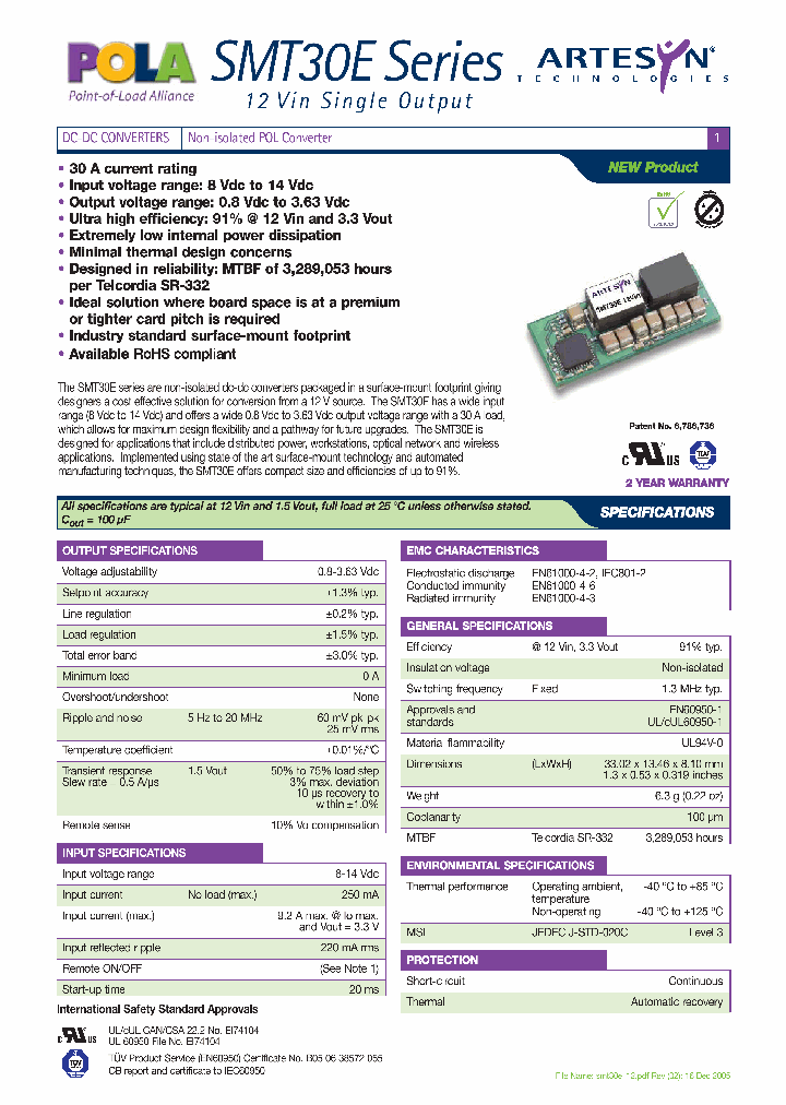 SMT30E_602602.PDF Datasheet