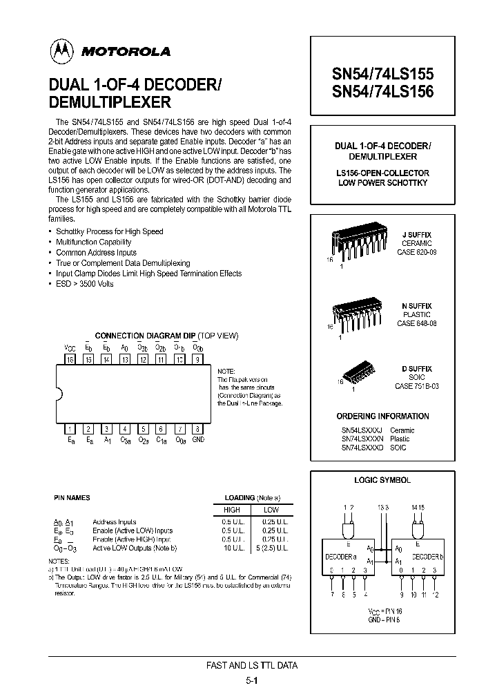 74LS155_165499.PDF Datasheet