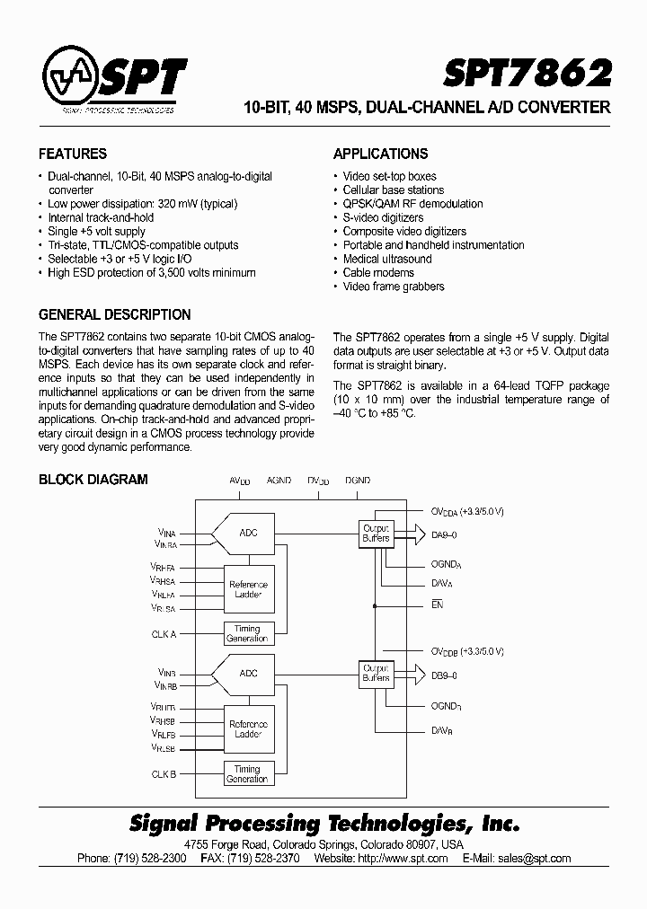 SPT7862_686403.PDF Datasheet