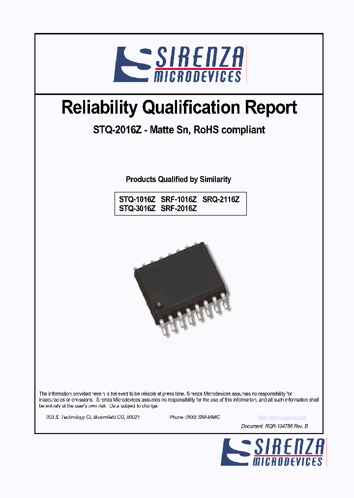 SRF-1016Z_569824.PDF Datasheet