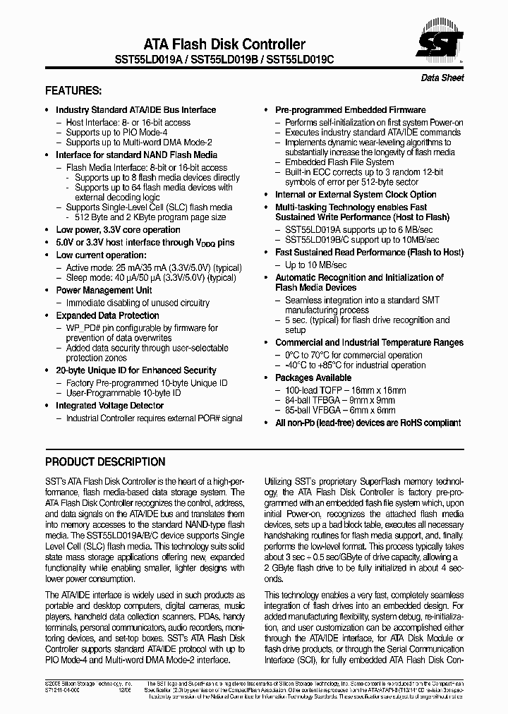 SST55LD019A-45-I-MVWE_736576.PDF Datasheet