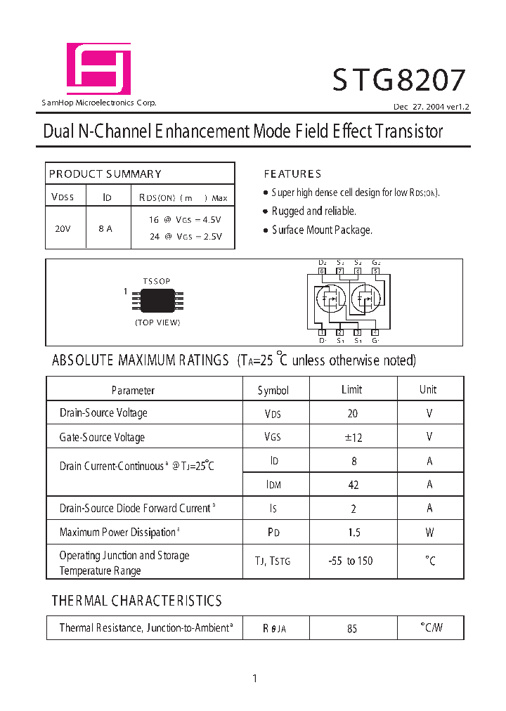 STG8207_637118.PDF Datasheet