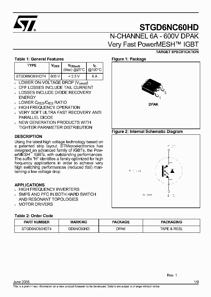 STGD6NC60HDT4_739394.PDF Datasheet