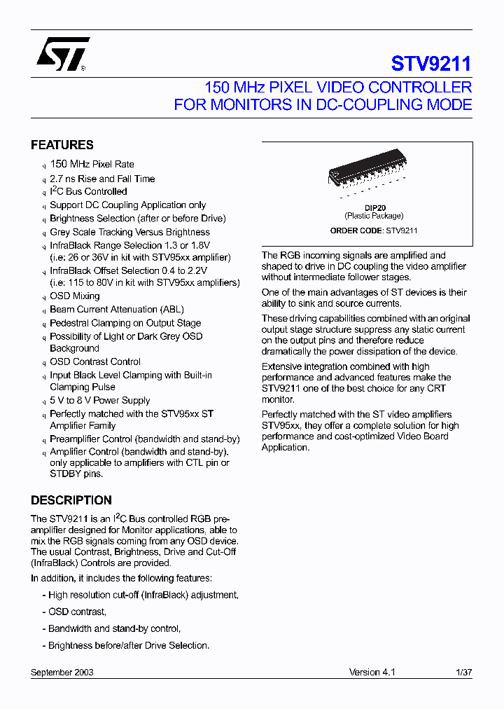 STV9211_764601.PDF Datasheet