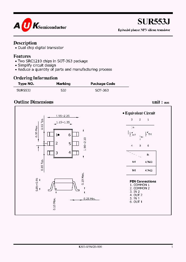 SUR553J_638436.PDF Datasheet
