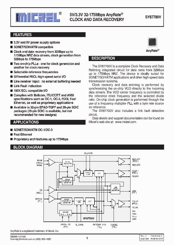 SY87700VZCTR_754729.PDF Datasheet
