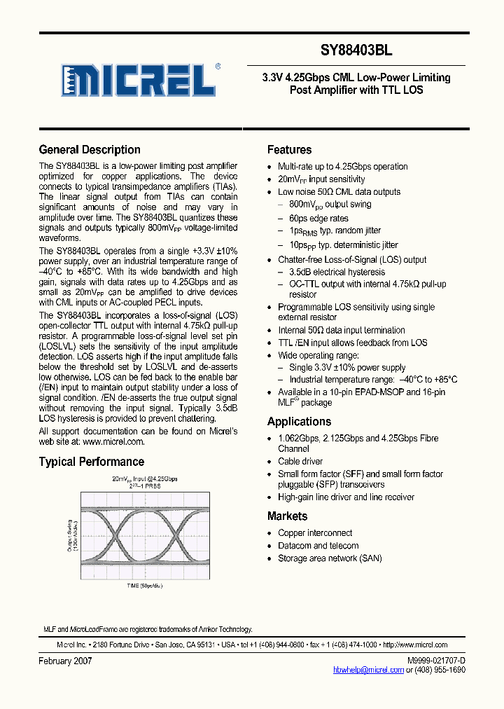 SY88403BLEYTR_754561.PDF Datasheet