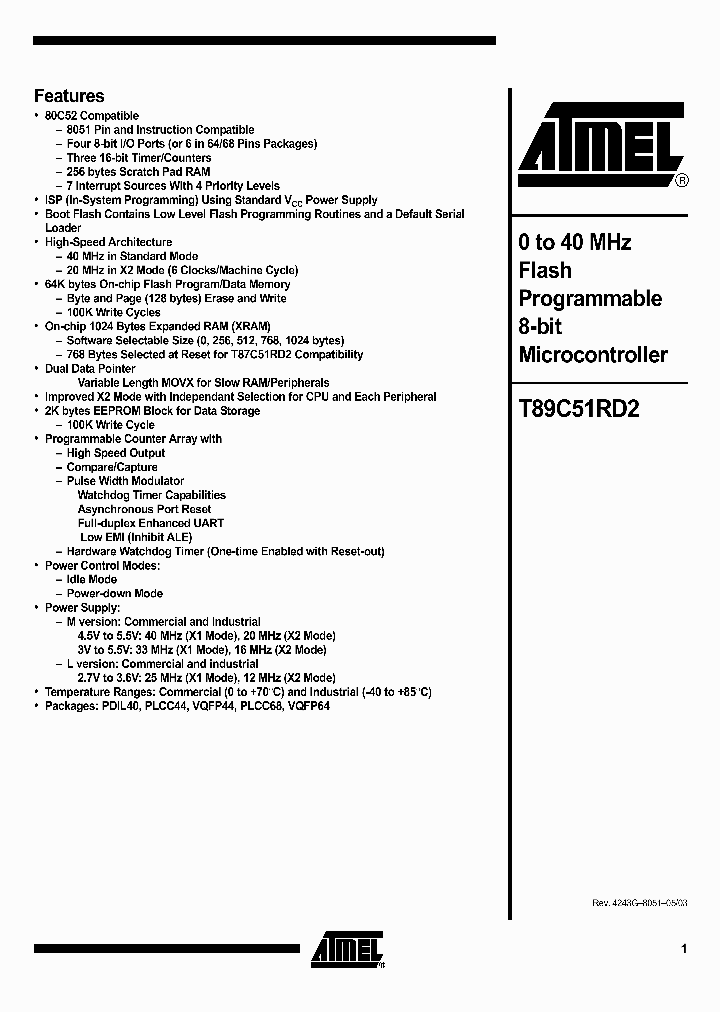T89C51RD203_762122.PDF Datasheet