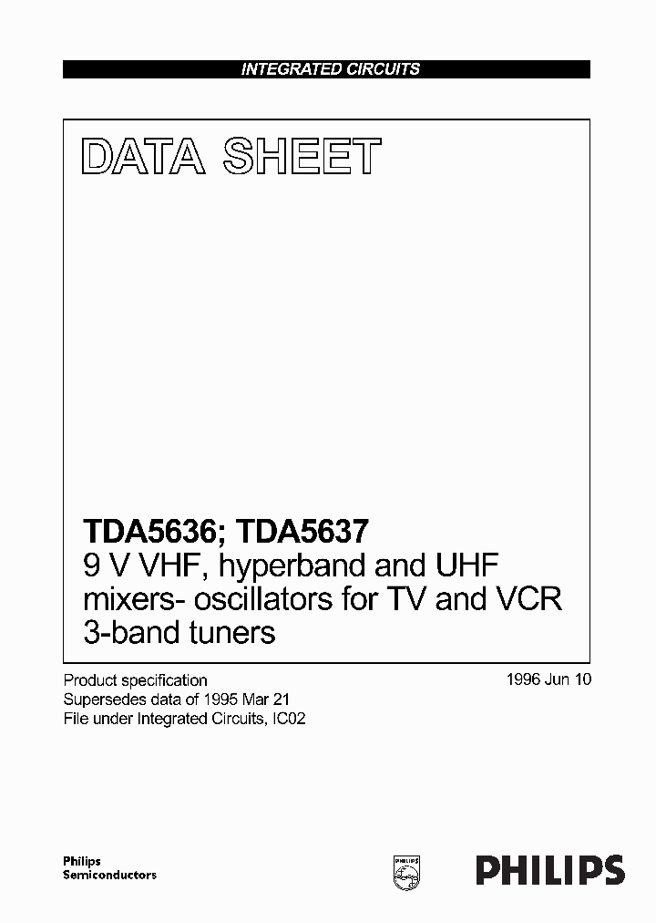 TDA5637_559892.PDF Datasheet