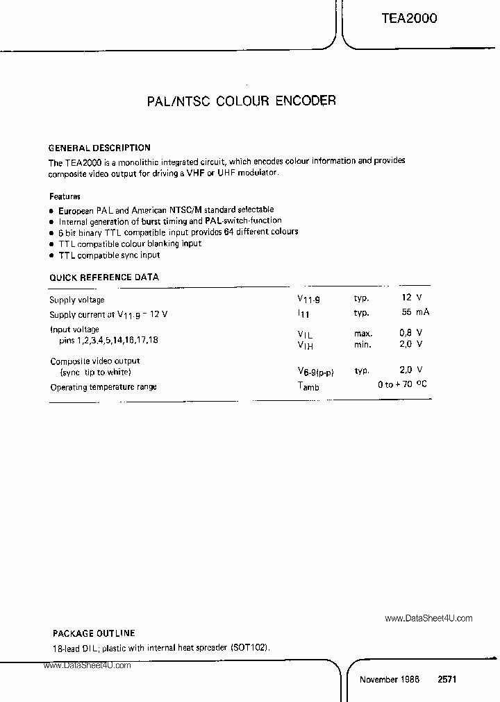 TEA2000_730864.PDF Datasheet