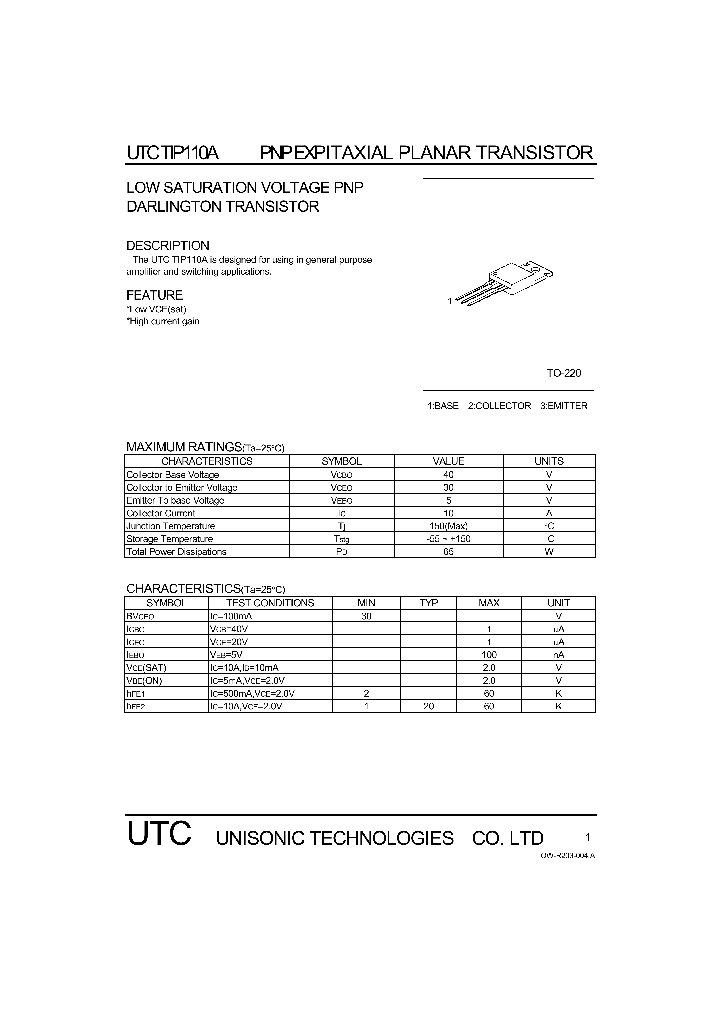 TIP110A_750766.PDF Datasheet