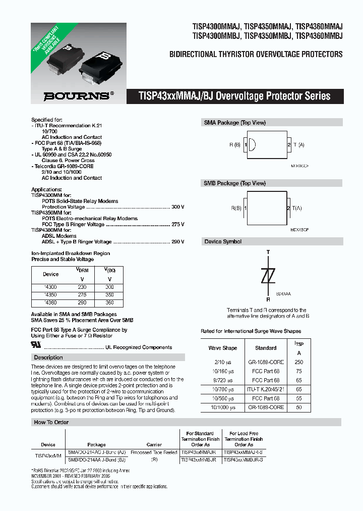 TISP4300MMAJR-S_697004.PDF Datasheet