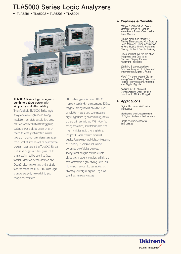 TLA5000_584960.PDF Datasheet
