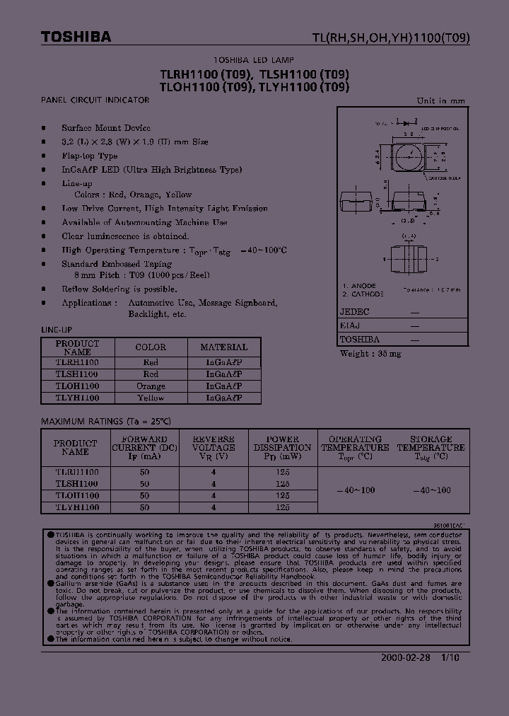 TLYH1100T09_669073.PDF Datasheet