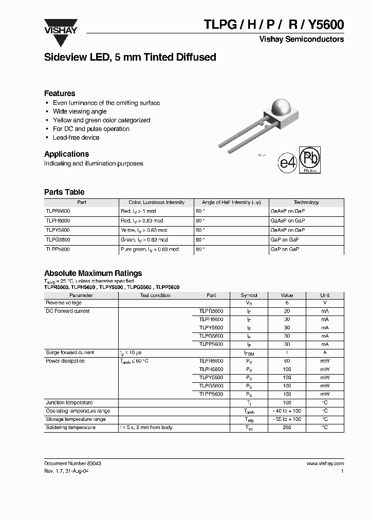 TLPP5600_728848.PDF Datasheet