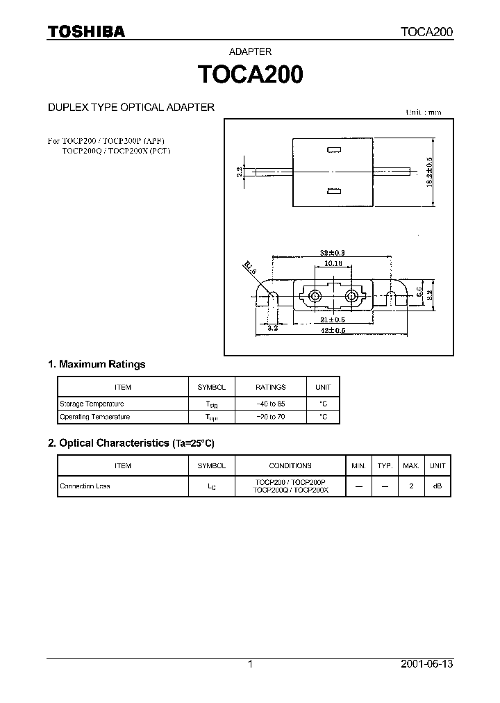 TOCP200P_714300.PDF Datasheet