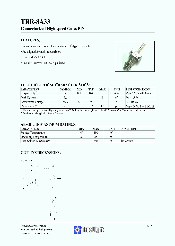 TRR-8A33_650981.PDF Datasheet