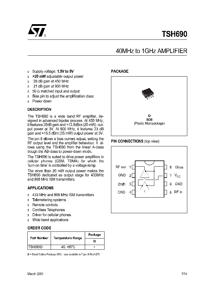 TSH69001_735167.PDF Datasheet