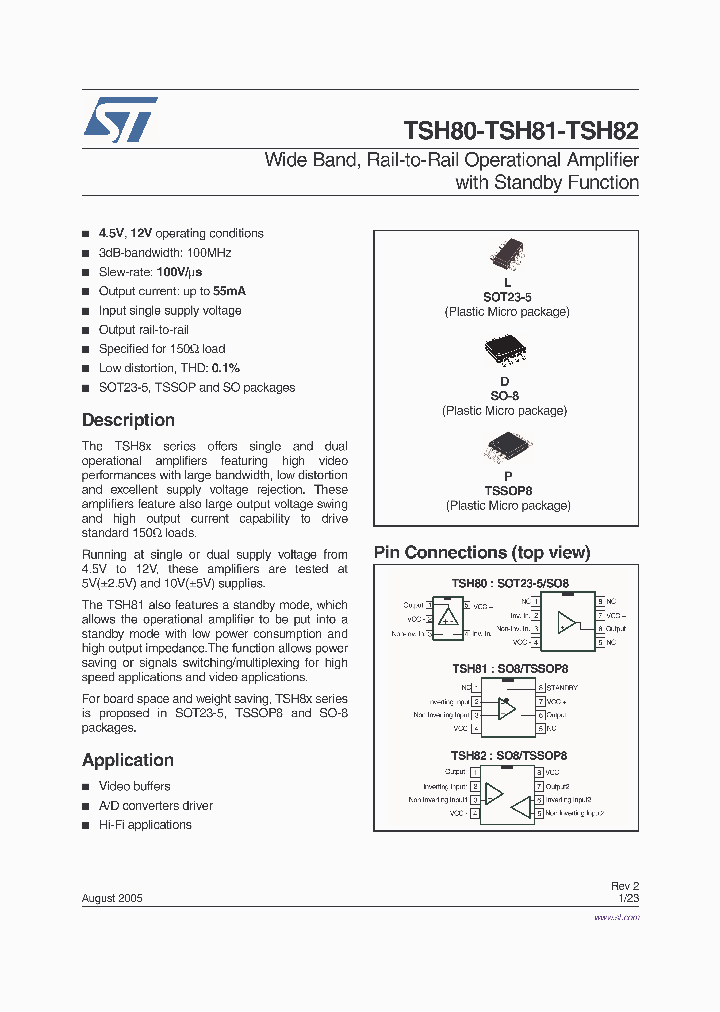 TSH81I_731583.PDF Datasheet