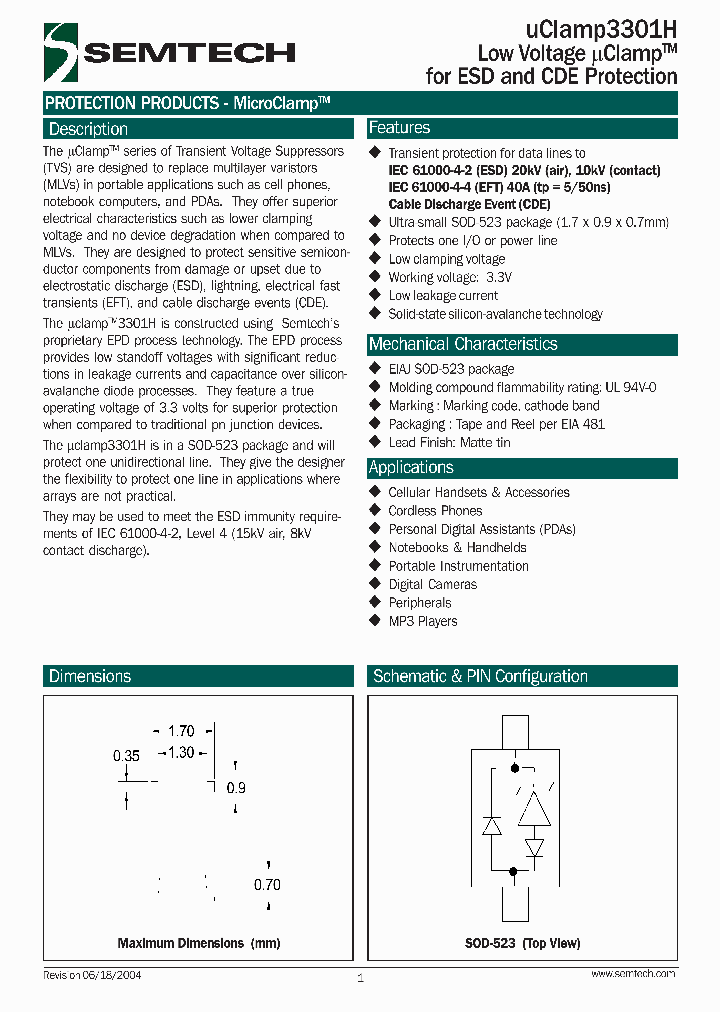 UCLAMP3301HTCT_730965.PDF Datasheet