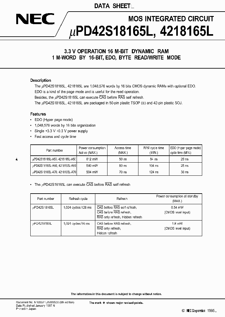 UPD42S18165L_436799.PDF Datasheet