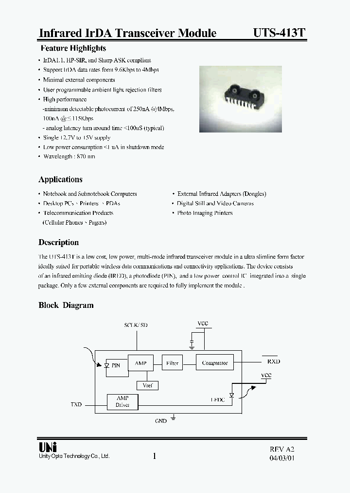 UTS-413T_720156.PDF Datasheet