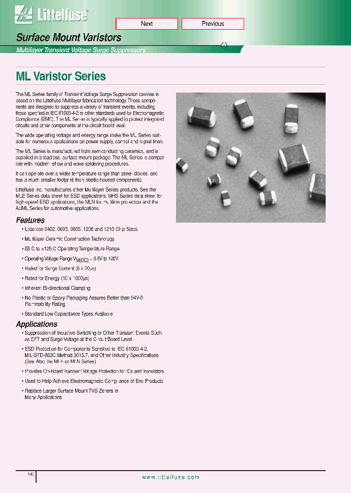 V120MLA1210_164571.PDF Datasheet