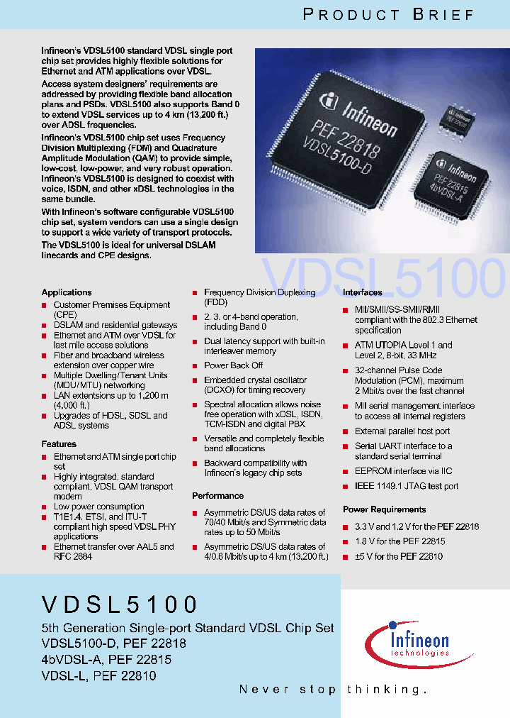 VDSL5100_592148.PDF Datasheet