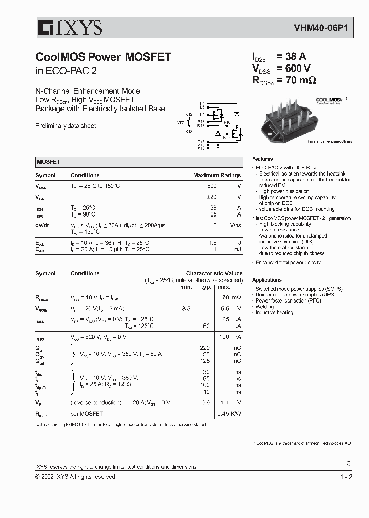 VHM40-06P1_569435.PDF Datasheet