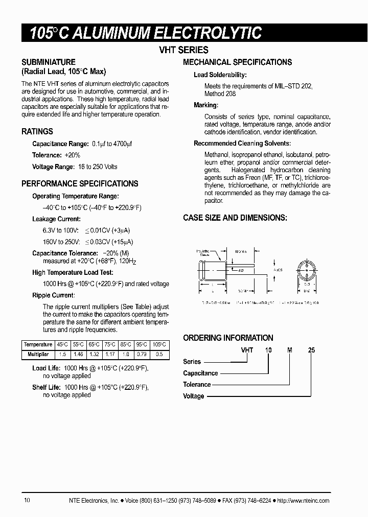 VHT01M160_709540.PDF Datasheet