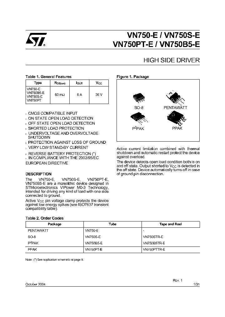 VN750B5-E_583354.PDF Datasheet