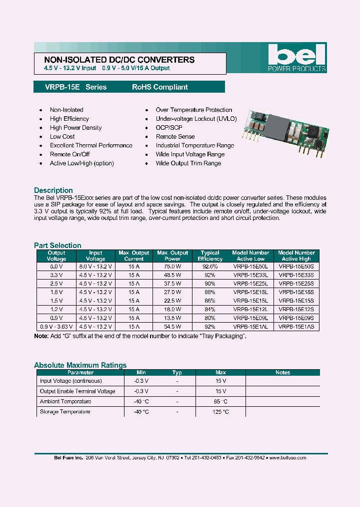 VRPB-15E25S_692950.PDF Datasheet