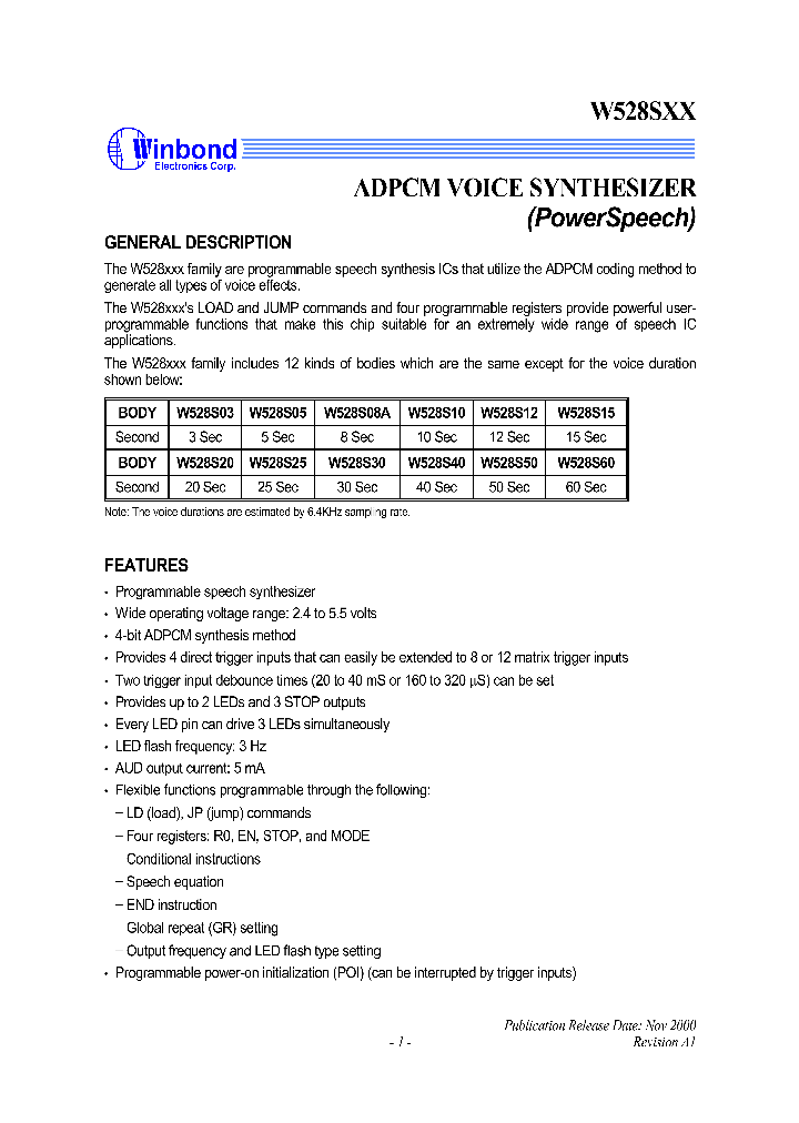 W528SXX_727431.PDF Datasheet