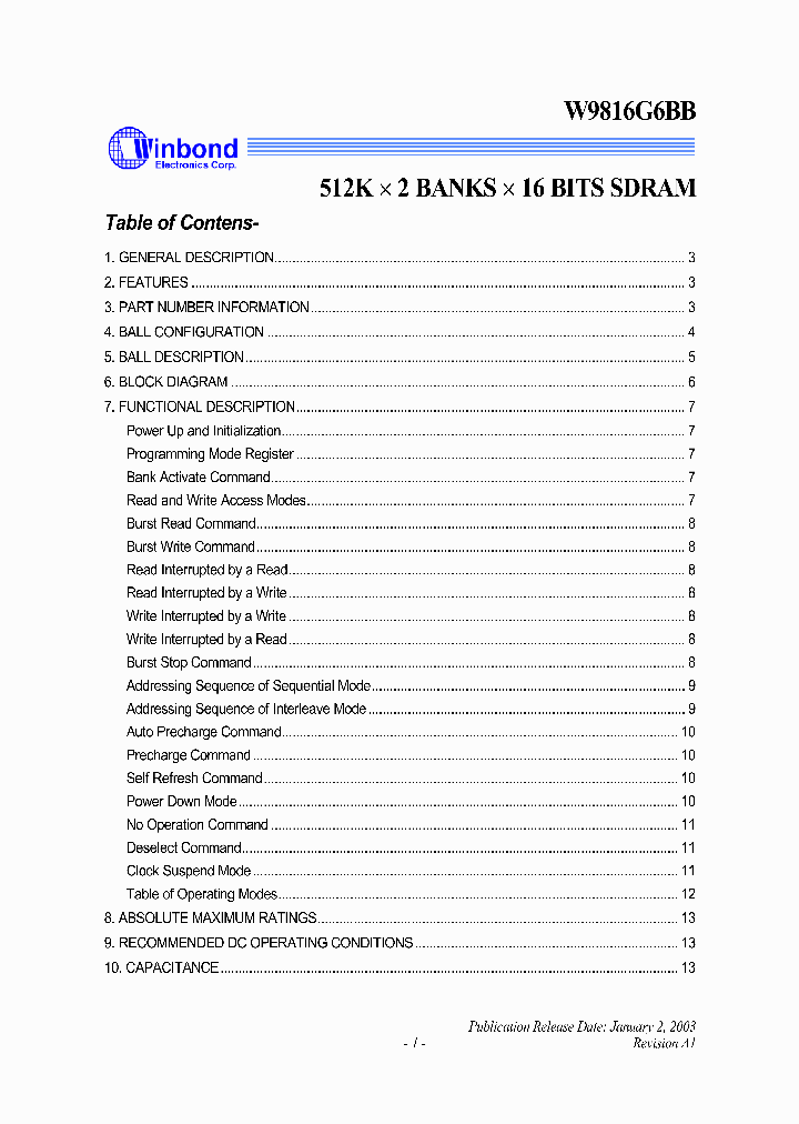W9816G6BB-7_409949.PDF Datasheet