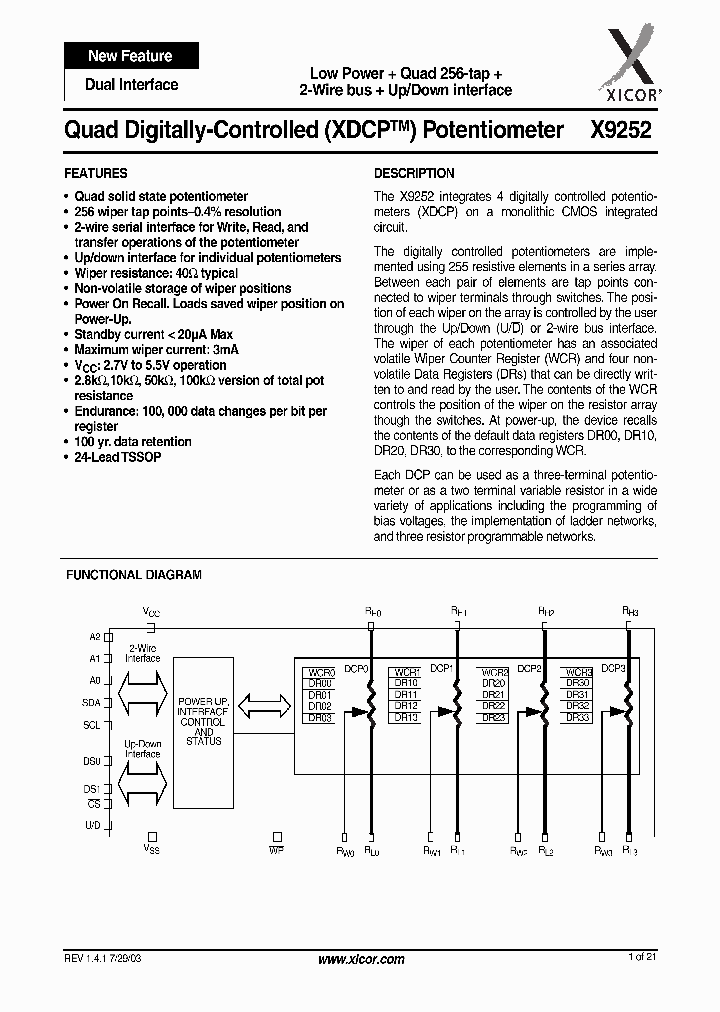 X9252_48705.PDF Datasheet