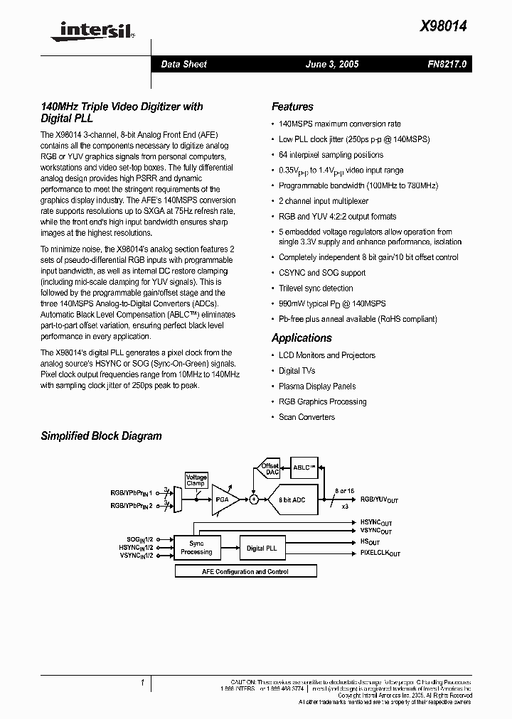 X98014_708579.PDF Datasheet