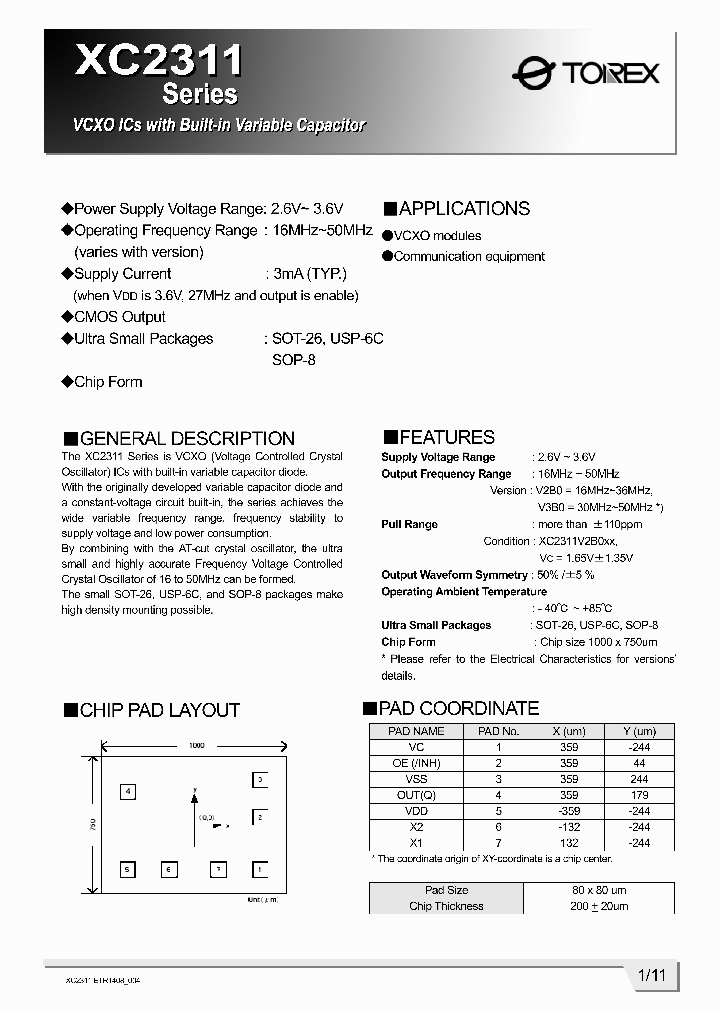 XC2311X3XXXX_709308.PDF Datasheet