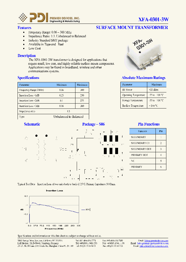 XFA-0301-3W_667459.PDF Datasheet