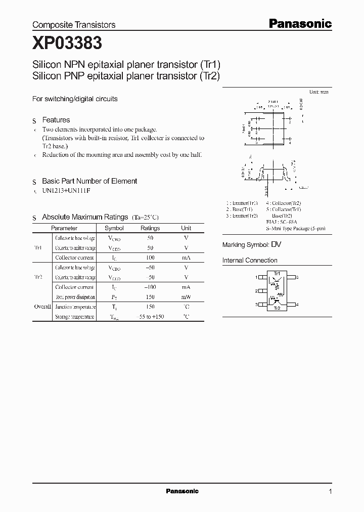 XP03383_610077.PDF Datasheet