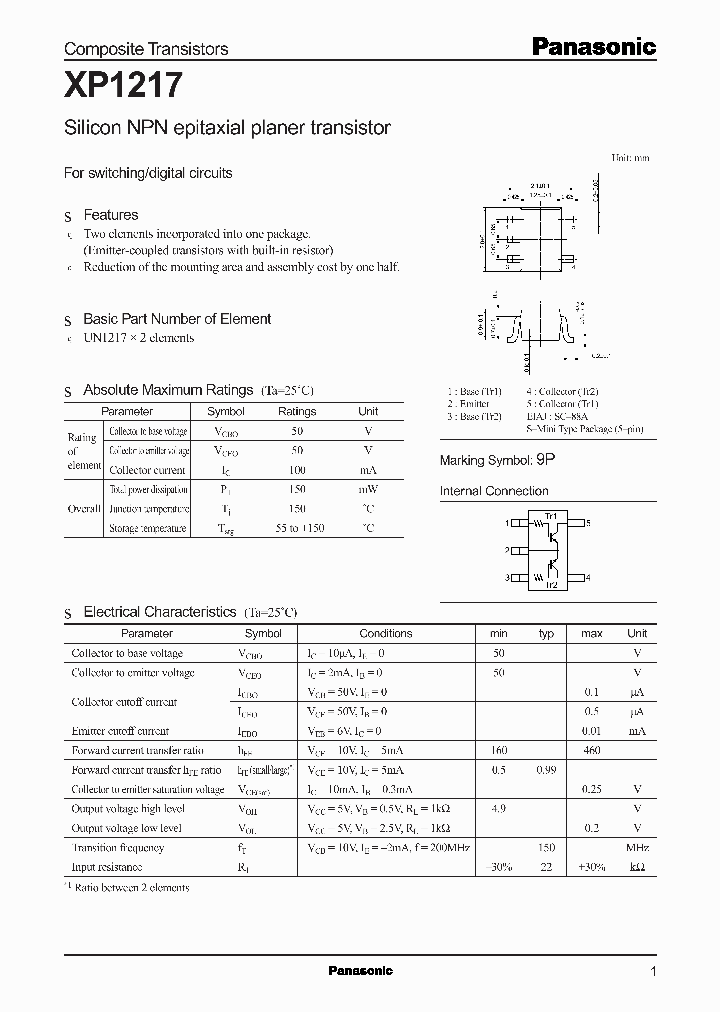 XP1217_592556.PDF Datasheet